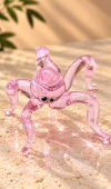 Pink Ocean El Yapımı Cam Ahtapot Pink Ocean El Yapımı Cam Ahtapot