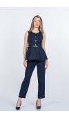 Alina Minimal Kemerli Yelek ve Pantolon Takım 1322