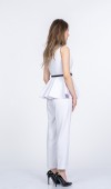 Alina Minimal Kemerli Yelek ve Pantolon Takım 1322 Alina Minimal Kemerli Yelek ve Pantolon Takım 1322