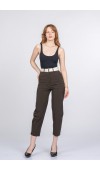 Alviera Paraşüt Kumaş Bilek Boy Pantolon
