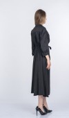 Alya Uzun Kollu Zarif Modal Kumaş Uzun Elbise 50395 Alya Uzun Kollu Zarif Modal Kumaş Uzun Elbise 50395