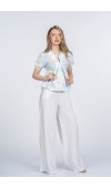 Amoura Soft Keten Bluz 70080