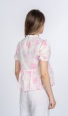 Amoura Soft Keten Bluz 70080