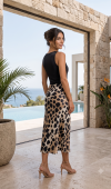 Aura Saten Maxi Skirt - Etek 6718 Aura Saten Maxi Skirt - Etek 6718