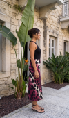 Aura Saten Maxi Skirt - Etek 6718 Aura Saten Maxi Skirt - Etek 6718