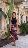Aura Saten Maxi Skirt - Etek 6718 Aura Saten Maxi Skirt - Etek 6718