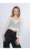 Aviana Modern Tül Bluz 70083