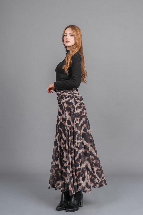 Barbara Büzgülü Etek 6850