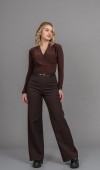 Baylee Yüksek Bel Pensli Kemerli Pantoon 30306 Baylee Yüksek Bel Pensli Kemerli Pantoon 30306