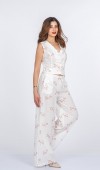 Bella Elegant Çiçek Nakışlı Keten Takım 9146 Bella Elegant Çiçek Nakışlı Keten Takım 9146
