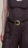 Bella Tül Dantel İçi Astarlı Düz Paça Pantolon