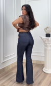Bellora Süet Cep Detaylı Yüksek Bel İspanyol Paça Jean Pantolon 30431 Bellora Süet Cep Detaylı Yüksek Bel İspanyol Paça Jean Pantolon 30431
