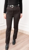 Boru Paça Kemerli Smart Pantolon 3989