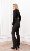 Boru Paça Kemerli Smart Pantolon 3989