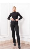 Boru Paça Kemerli Smart Pantolon 3989
