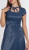 Carla Fiyonk Yaka Detaylı Maxi Boy Elbise 50402 Carla Fiyonk Yaka Detaylı Maxi Boy Elbise 50402