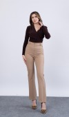 Cepsiz İspanyol Paça Kumaş Pantolon 30088 Cepsiz İspanyol Paça Kumaş Pantolon 30088