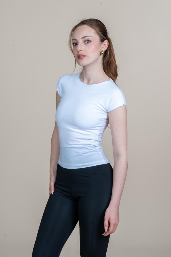 COMPAK SIFIR KOL BİSİKLET YAKA T-SHIRT 511