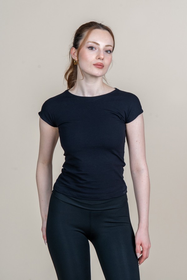 COMPAK SIFIR KOL BİSİKLET YAKA T-SHIRT 511