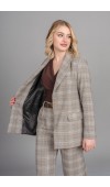 DOLLY PÖTİKARE BLAZER TEK CEKET 8633