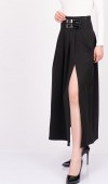 EleganceBelt Slit Skirt – Premium Pileli & Yırtmaçlı Etek 6829