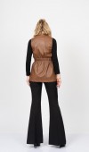 EliteBond Sculpted Leather Vest – 9095