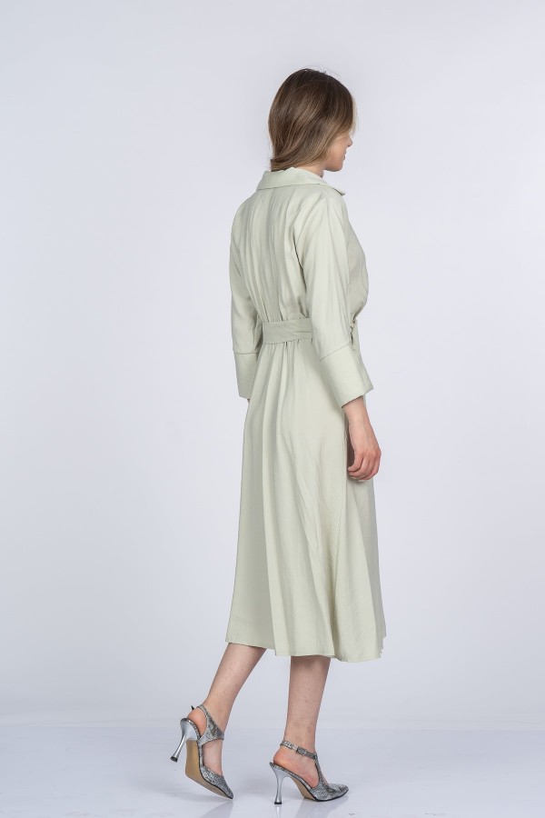 Elvina Modern Kruvaze Kadın Elbisesi 50393 Elvina Modern Kruvaze Kadın Elbisesi 50393