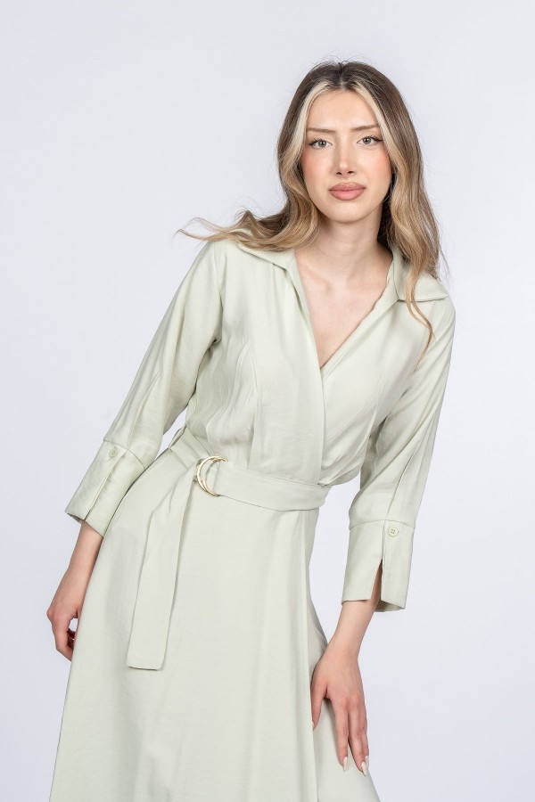 Elvina Modern Kruvaze Kadın Elbisesi 50393 Elvina Modern Kruvaze Kadın Elbisesi 50393