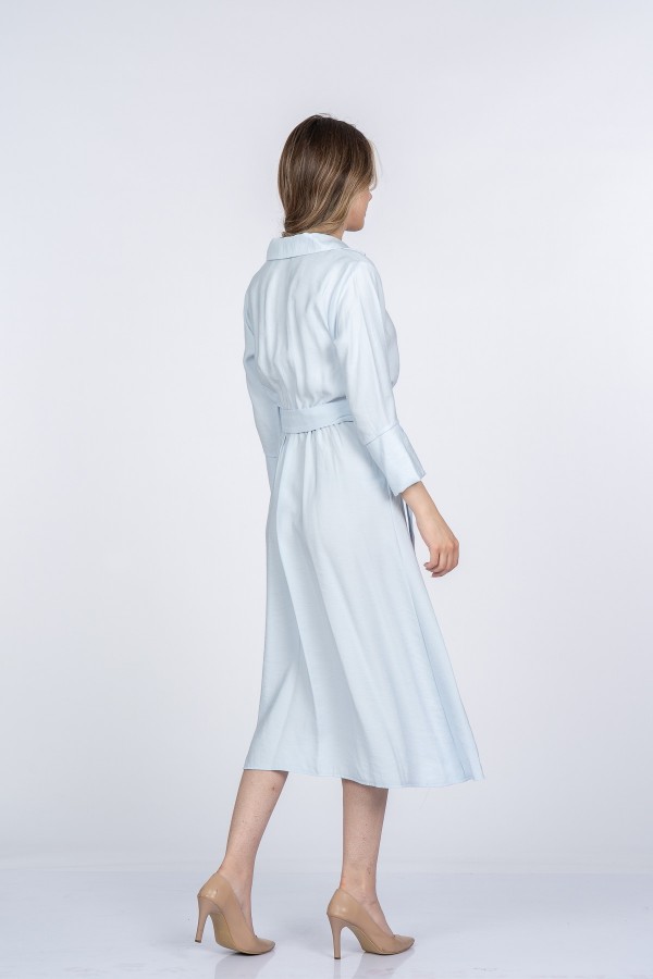 Elvina Modern Kruvaze Kadın Elbisesi 50393