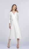 Elvina Modern Kruvaze Kadın Elbisesi 50393 Elvina Modern Kruvaze Kadın Elbisesi 50393