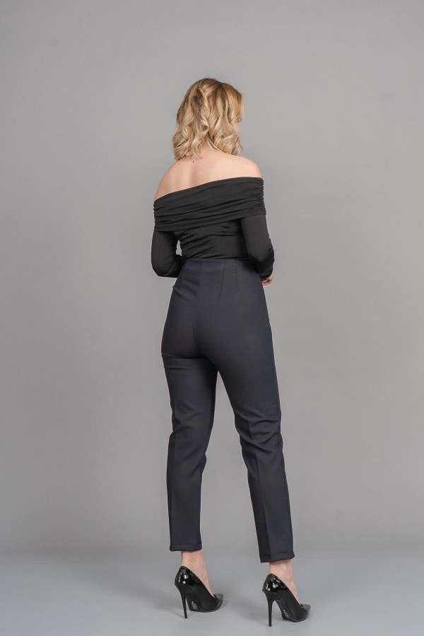 FLETOLU BORU PAÇA LİKRALI PANTOLON 30334 FLETOLU BORU PAÇA LİKRALI PANTOLON 30334