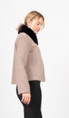 FrostLuxe Fur-Collar Short Coat – 2628 FrostLuxe Fur-Collar Short Coat – 2628