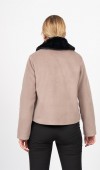 FrostLuxe Fur-Collar Short Coat – 2628 FrostLuxe Fur-Collar Short Coat – 2628
