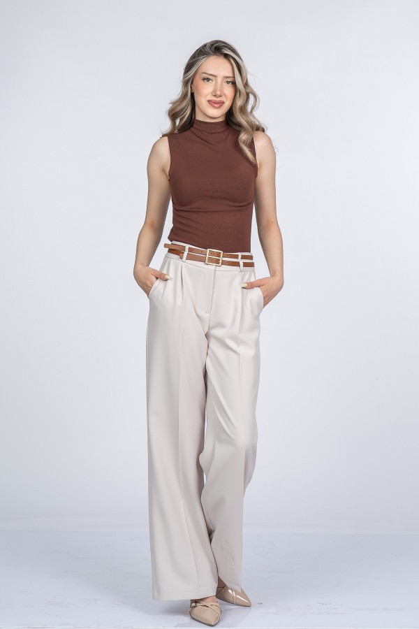 Gloria Modern Kesim Yüksek Bel Pantolon 30404