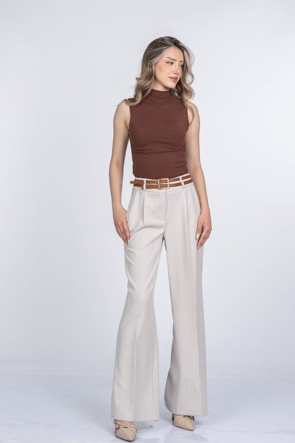 Gloria Modern Kesim Yüksek Bel Pantolon 30404