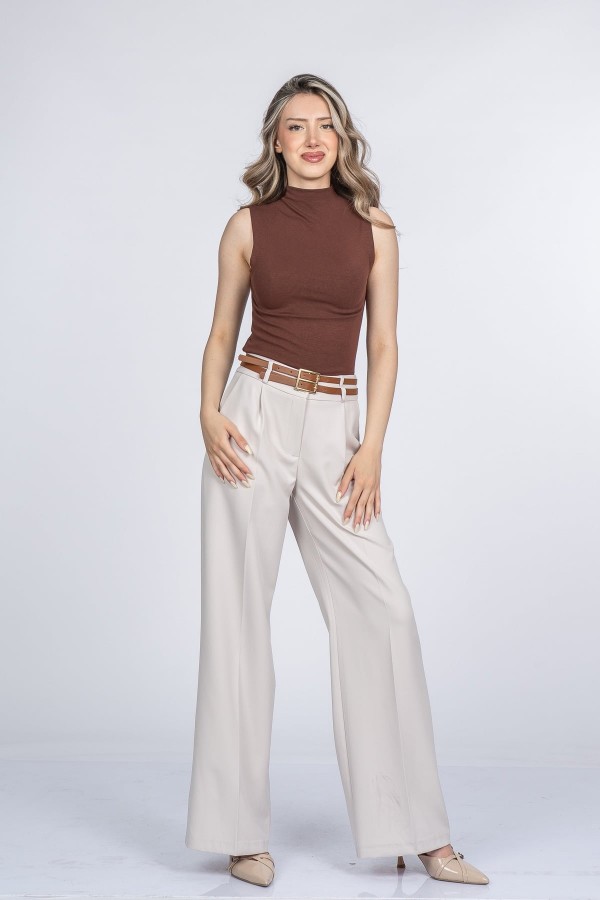 Gloria Modern Kesim Yüksek Bel Pantolon 30404