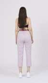 Kemerli Gabardin Kot Kumaş Kalem Denim Pantolon 3880 Kemerli Gabardin Kot Kumaş Kalem Denim Pantolon 3880