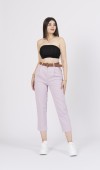 Kemerli Gabardin Kot Kumaş Kalem Denim Pantolon 3880 Kemerli Gabardin Kot Kumaş Kalem Denim Pantolon 3880