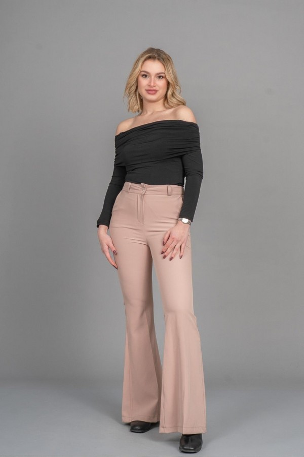 KEMERLİ İSPANYOL PAÇA PANTOLON 3891 KEMERLİ İSPANYOL PAÇA PANTOLON 3891