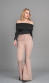 KEMERLİ İSPANYOL PAÇA PANTOLON 3891 KEMERLİ İSPANYOL PAÇA PANTOLON 3891