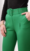 Kemerli ve Cepli Bilek Boy Kumaş Pantolon 3553 Kemerli ve Cepli Bilek Boy Kumaş Pantolon 3553