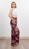 Keten Yüksek Bel Pantolon 30289