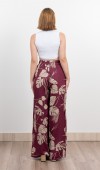 Keten Yüksek Bel Pantolon 30289