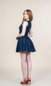 Kot - Denim Lİkralı Mini Elbise Kot - Denim Lİkralı Mini Elbise