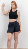 Ön Kruvaze Mini Şort Etek 30167 Ön Kruvaze Mini Şort Etek 30167