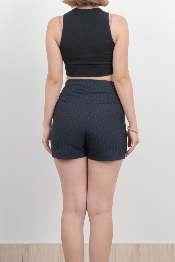 Ön Kruvaze Mini Şort Etek 30167 Ön Kruvaze Mini Şort Etek 30167