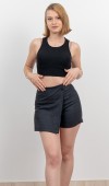 Ön Kruvaze Mini Şort Etek 30167 Ön Kruvaze Mini Şort Etek 30167