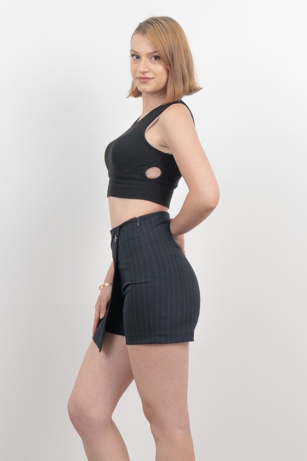 Ön Kruvaze Mini Şort Etek 30167 Ön Kruvaze Mini Şort Etek 30167
