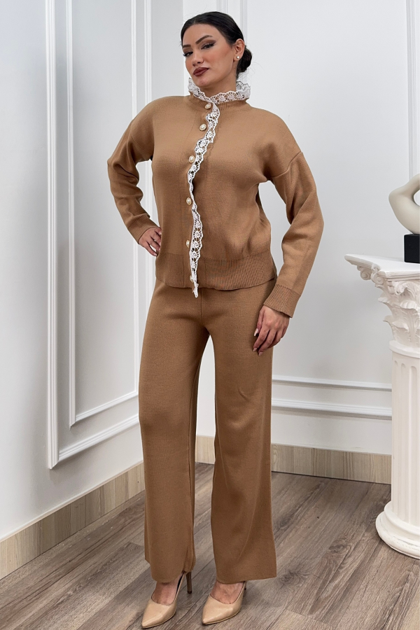 LACELLE – Dantel Detaylı Triko Takım P021 STD