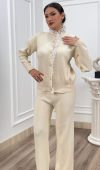 LACELLE – Dantel Detaylı Triko Takım P021 STD LACELLE – Dantel Detaylı Triko Takım P021 STD